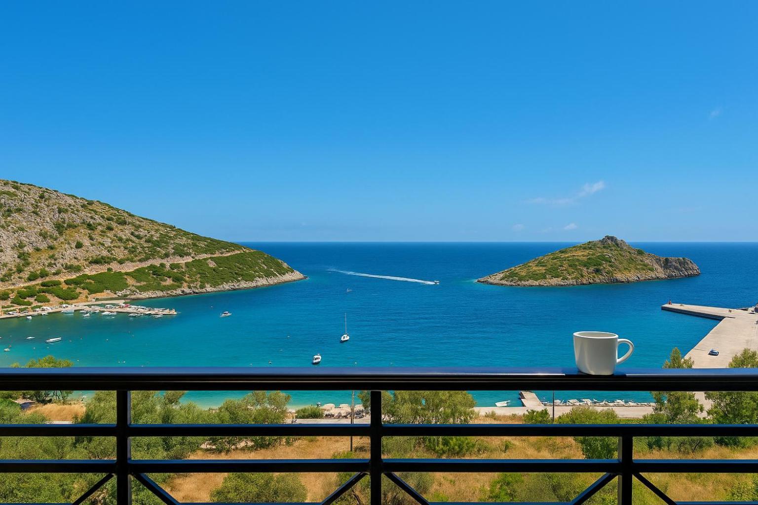 Coastal Paradise Found - Komis' Private Pool Retreat 圣尼古拉奥斯 外观 照片